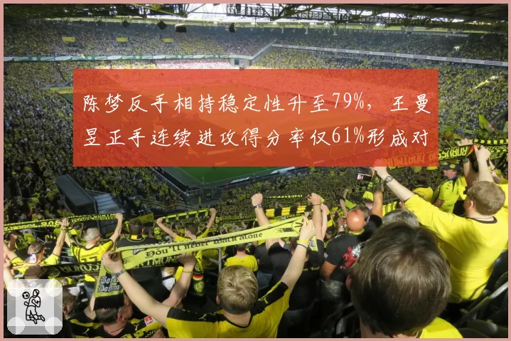陈梦反手相持稳定性升至79%,王曼昱正手连续进攻得分率仅61%形成对比
