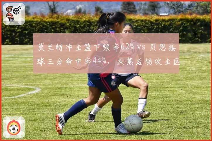 莫兰特冲击篮下频率62% vs 贝恩接球三分命中率44%，灰熊后场攻击区域分化