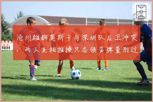 沧州雄狮奥斯卡与深圳队后卫冲突，两人互相推搡只各领黄牌量刑过轻？